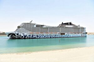 MSC Euribia Canal de Suez