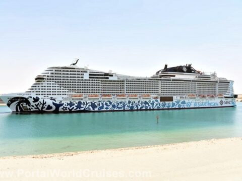 MSC Euribia Canal de Suez