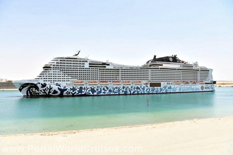 MSC Euribia Canal de Suez