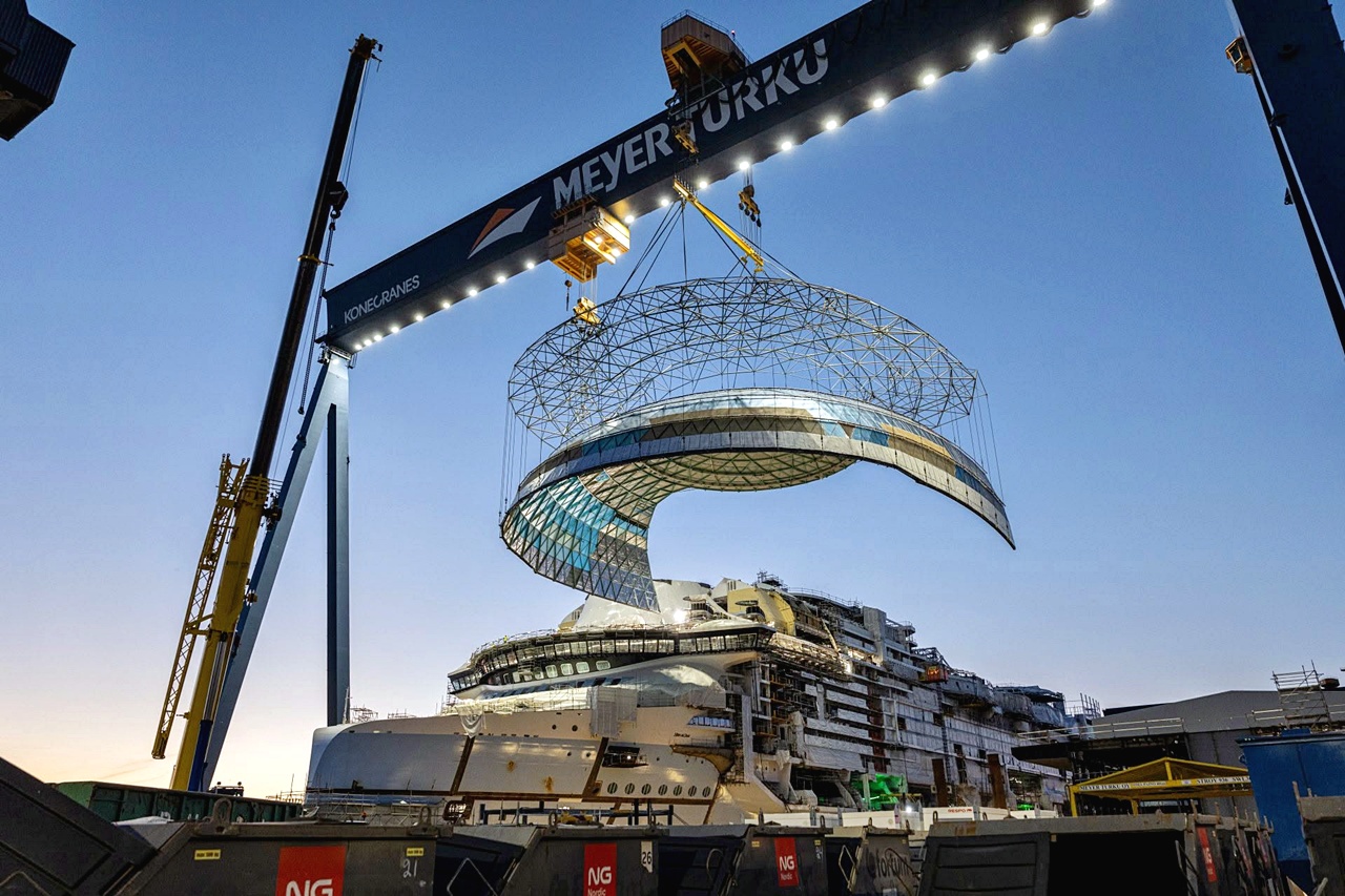novo mega navio Royal Caribbean