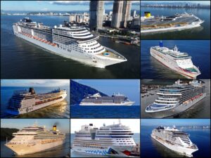 navios de cruzeiro Porto de Santos