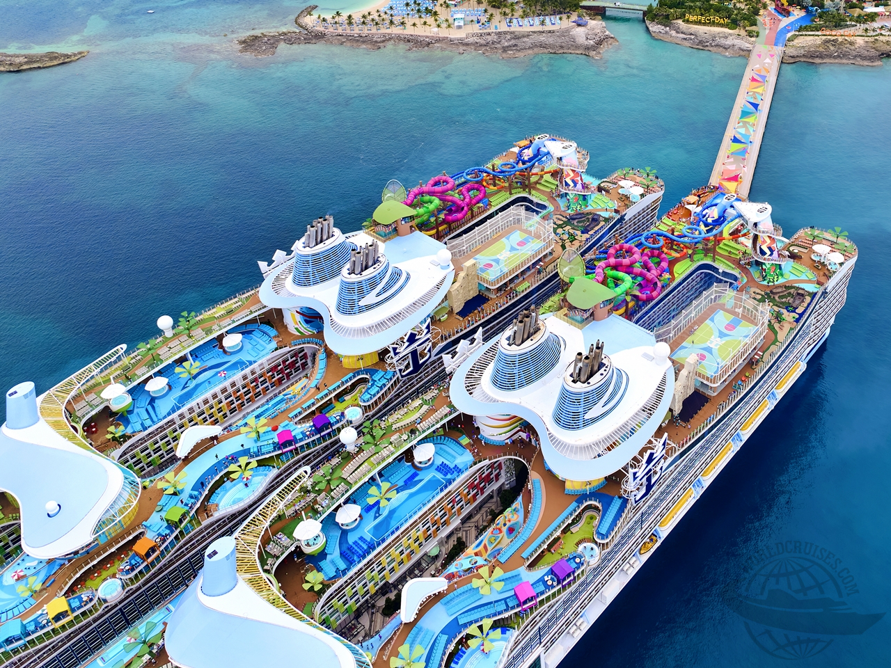 Atrações Royal Caribbean em navios da classe Icon