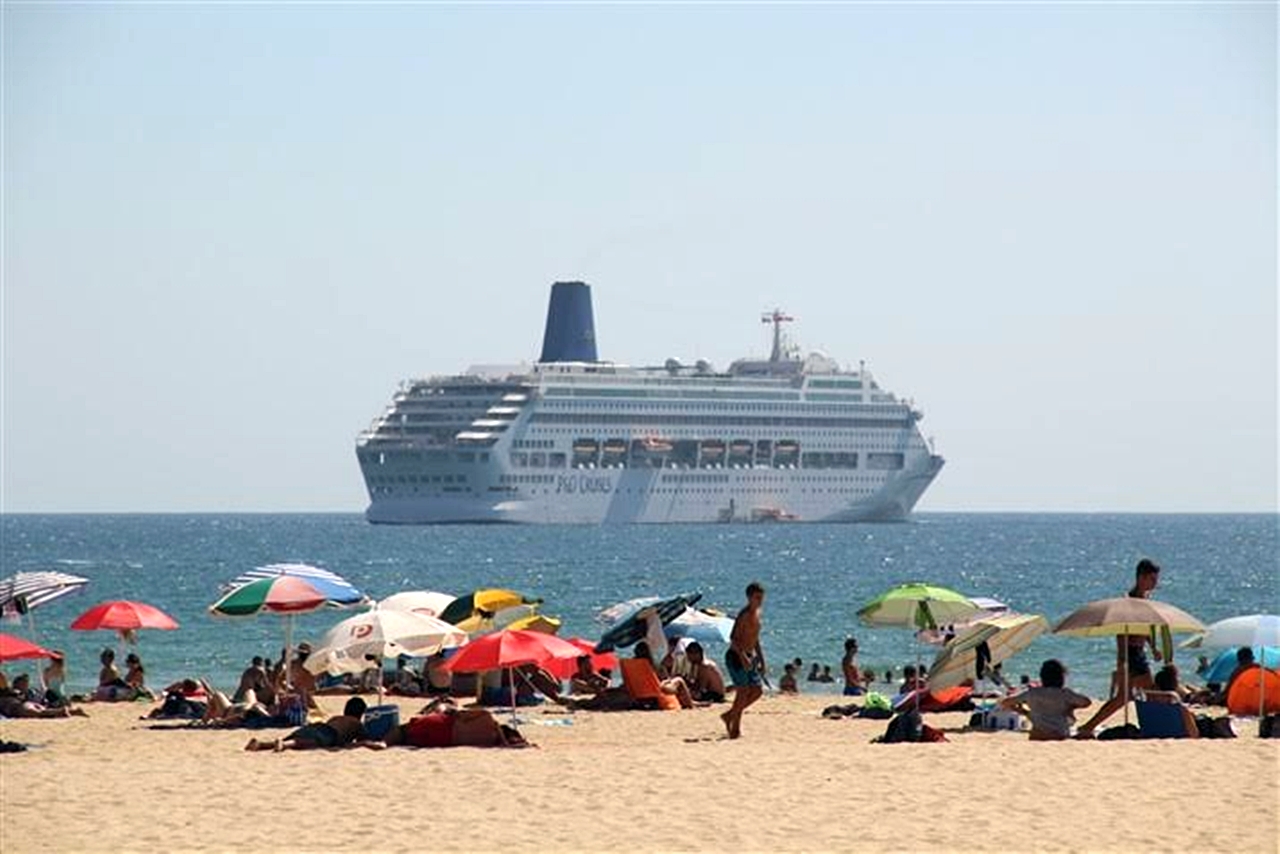 Buenavista visto a partir de praia