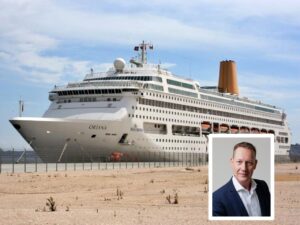 preparação estreia Corazul Cruceros
