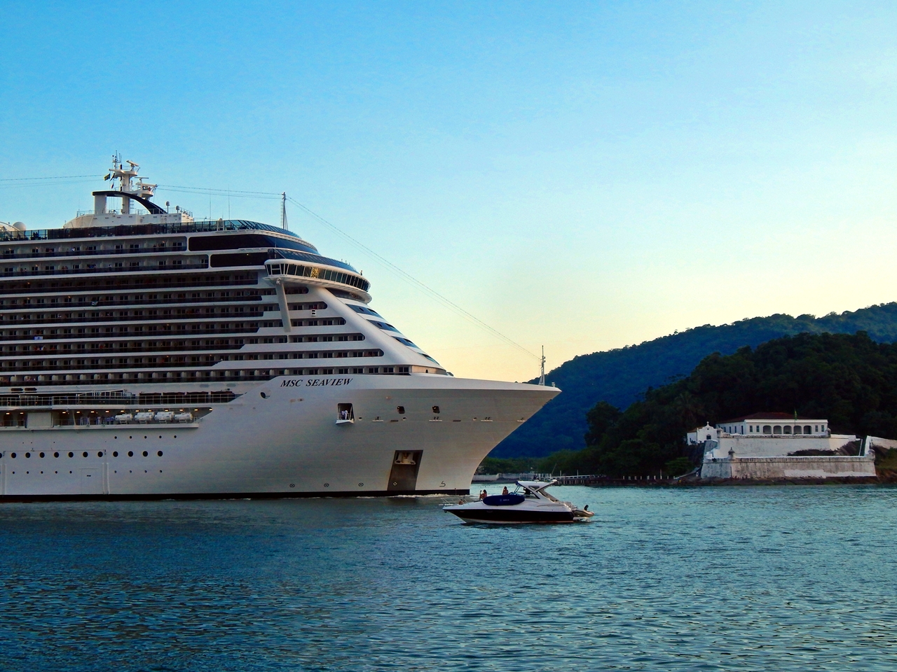 MSC Seaview em Santos