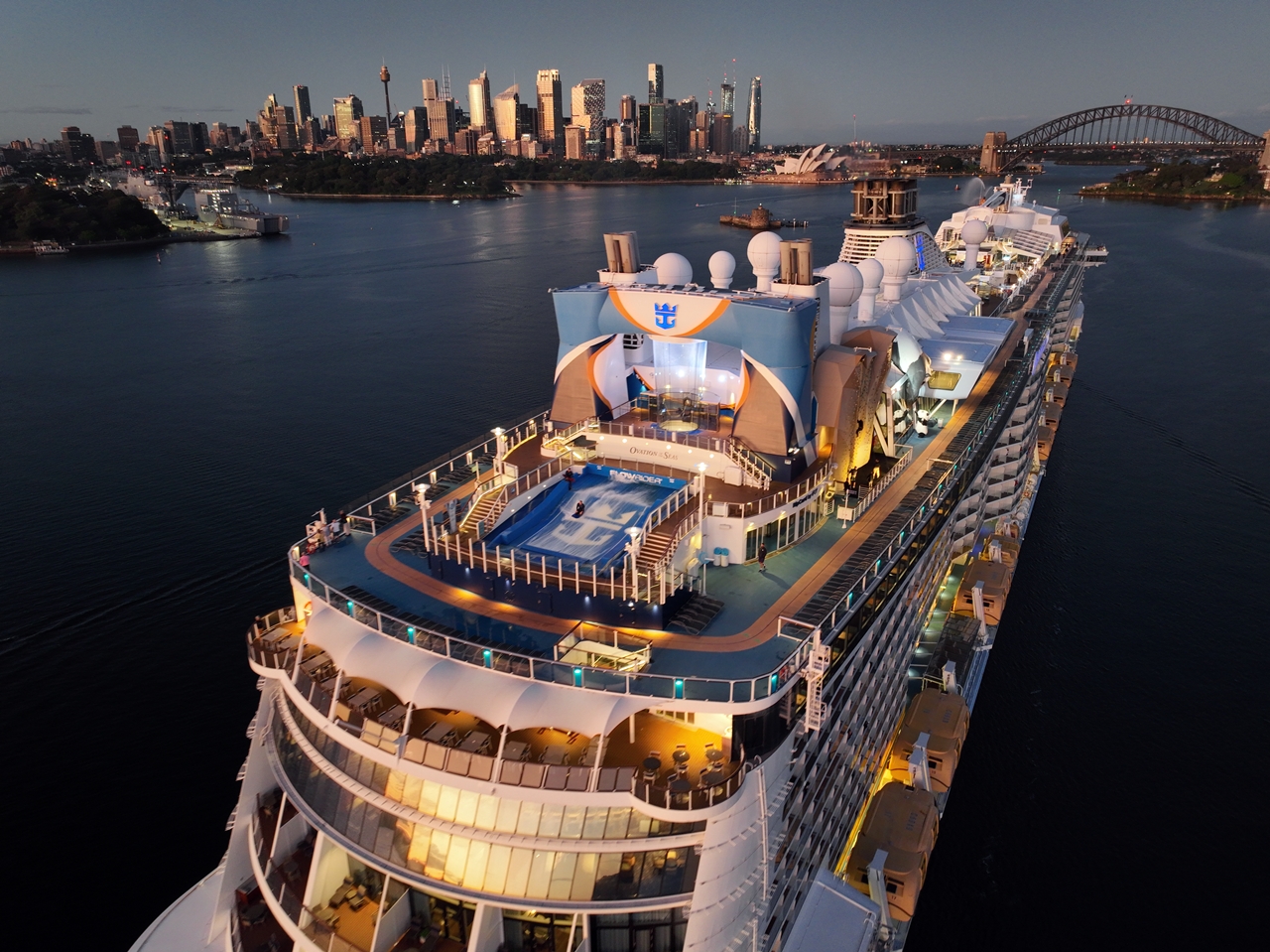 Ovation of the Seas em Sydney