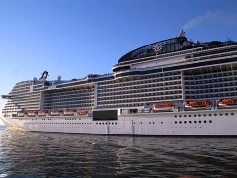 MSC navio inédito América do Sul
