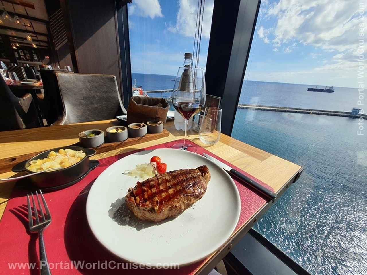 Churrascaria Butcher's Cut da MSC Cruzeiros