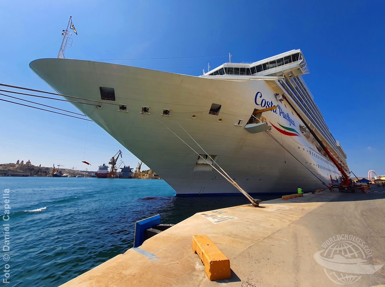 Costa Pacifica em Valletta, Malta