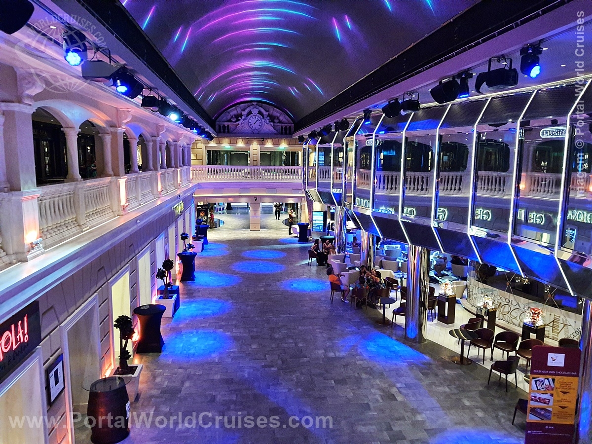 Galleria Virtuosa a bordo do MSC Virtuosa