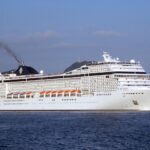 MSC Musica visto de longe