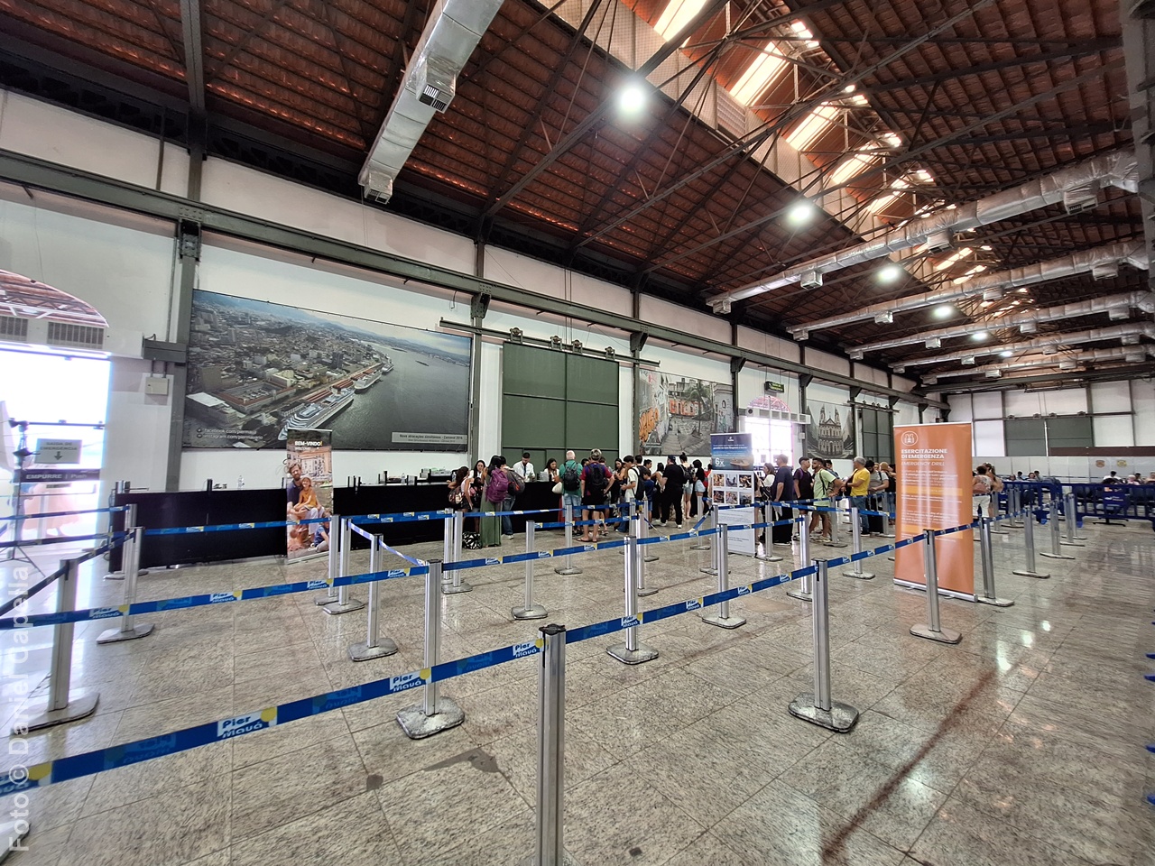 Check-in no Pier Mauá