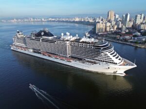 Temporada de cruzeiros em Santos terá o MSC Seaview