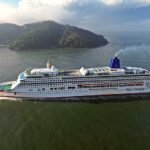 navios em trânsito impacto