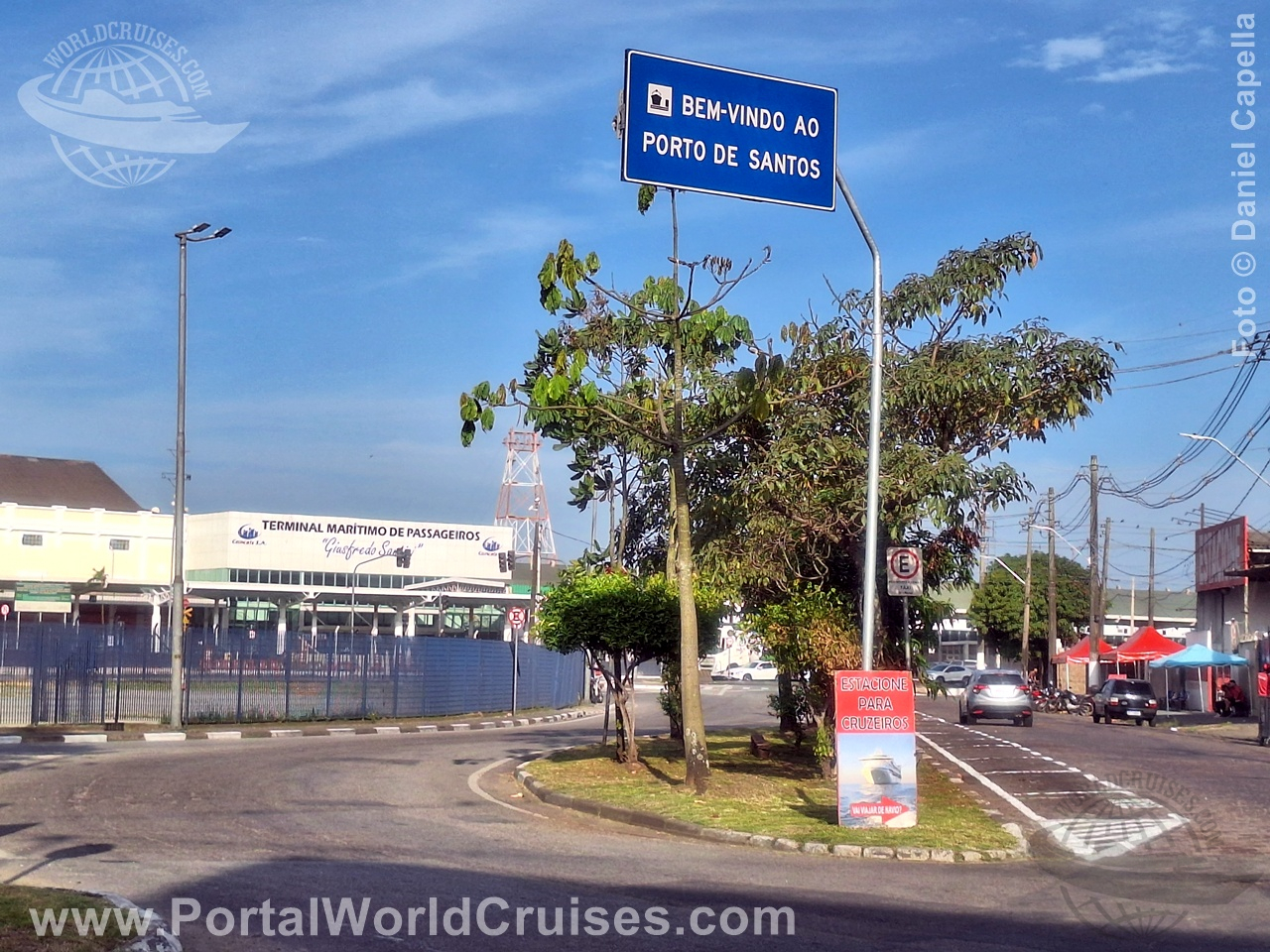ônibus para o Porto de Santos