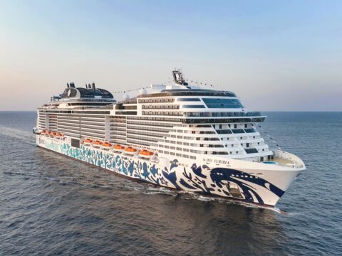MSC Euribia em navegação